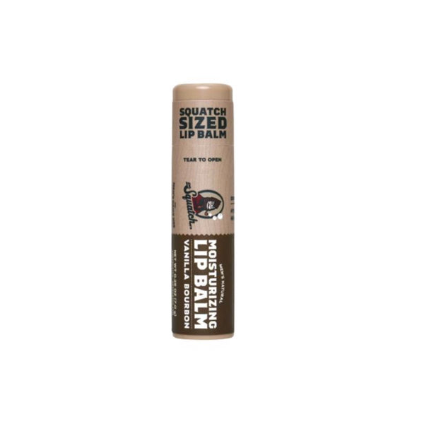 Dr. Squatch Vanilla Bourbon Scent Lip Balm 0.25 oz 1 pk (Pack of 24)