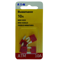 Bussmann 10 amps ATM Blade Fuse (Pack of 5)