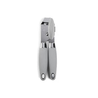 Core Home Gray Silicone/Stainless Steel Can Opener for Camping and To Take On The Go