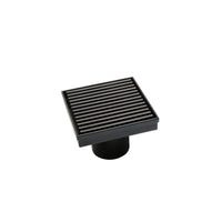 Innova 4 in. D Oil Rubbed Bronze Stainless Steel Square Shower Drain