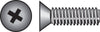 Hillman No. 8-32 X 2-1/2 in. L Phillips Flat Head Zinc-Plated Steel Machine Screws 100 pk