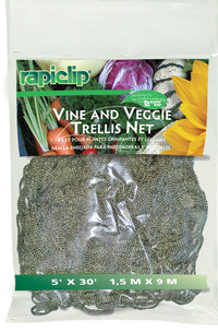 Luster Leaf 869 5' X 30' Green Vine & Veggie Trellis Net