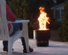 Flame Genie Steel Portable Cylindrical Open Fire Pit 12.5 H x 13.5 W x 12.5 D in.
