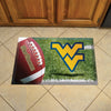 West Virginia University Rubber Scraper Door Mat
