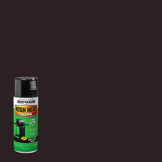 Rust-Oleum Stops Rust Specialty Black Spray Paint 12 oz. (Pack of 6)