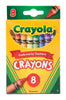 Crayola Assorted Color Crayons 8 pk - Open Box