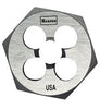 Irwin Hanson High Carbon Steel SAE Hexagon Die 1/8 in. 1 pc