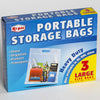 Ri-pac Clear Portable Storage Bag - Open Box