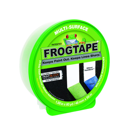 FrogTape 1.88 in. W X 60 yd L Green Medium Strength Painter's Tape 1 pk