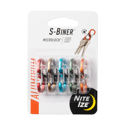 Nite Ize MicroLock Aluminum Assorted S-Biner