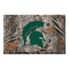 Michigan State University Camo Camo Rubber Scraper Door Mat