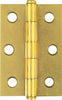 National Hardware 2-1/2 in. L Brass Steel Cabinet Hinge (Pack of 5)