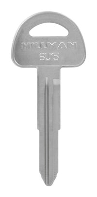 Hillman Automotive Key Blank SU15 Double  For Suzuki (Pack of 10).