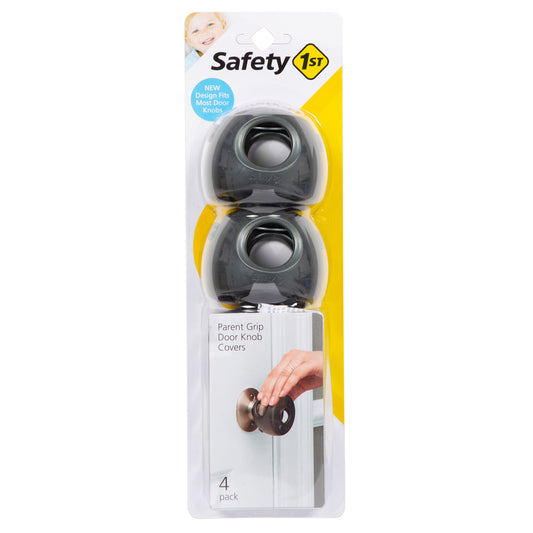 Safety 1st Charcoal Plastic Door Knob Covers 4 pk