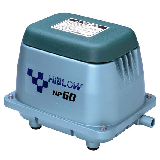Hiblow HP 60 .07 hp 100 gph Aluminum Switchless Septic Air Pump