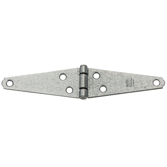National Hardware 4 in. L Galvanized Heavy Strap Hinge (Pack of 5)
