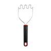Farberware Black/Silver Plastic/Stainless Steel Potato Masher