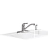 American Standard Jocelyn One Handle Chrome Kitchen Faucet Side Sprayer Included