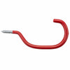 National Hardware 5.88 in. L Vinyl Coated Red Steel Bicycle Hook 40 lb. cap. (Pack of 6)