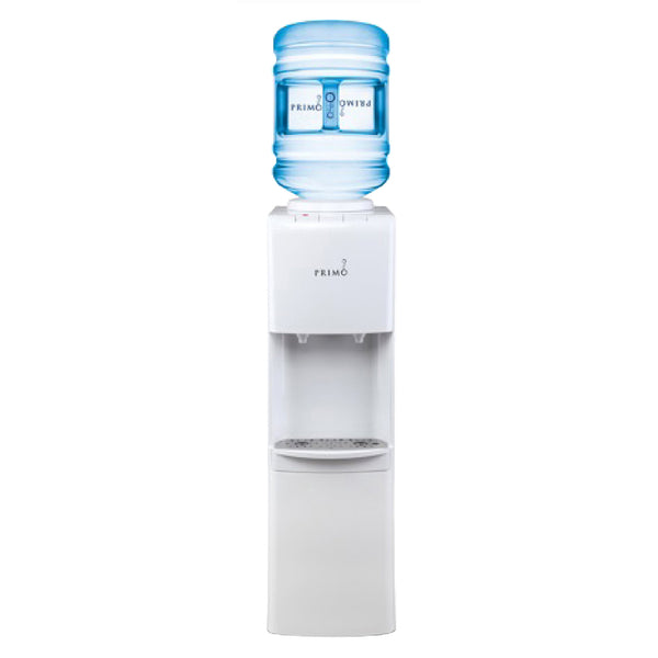 Dispensador de agua de plástico blanco Primo Water para garrafones de 3-5 gal - Caja abierta