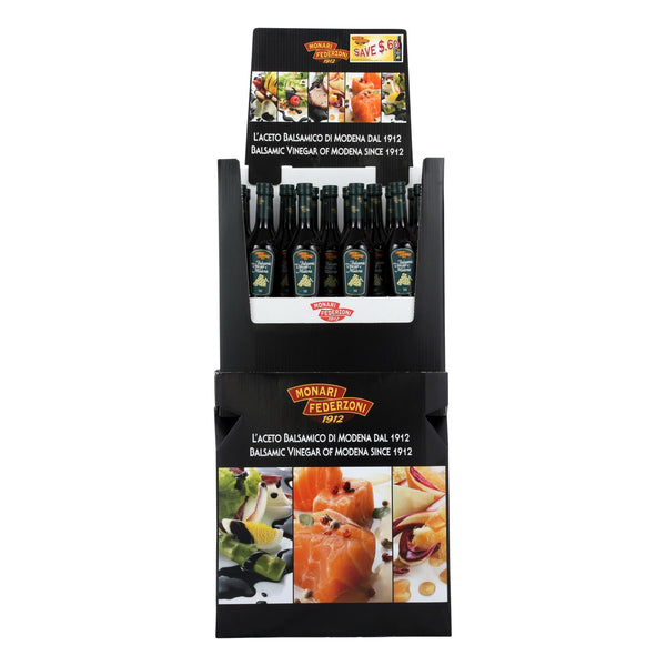 Monari Federzoni Balsamic Vinegar Of Modena  - Case of 18 - 16.9 FZ (Pack of 18)