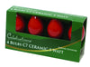 Celebrations Incandescent Red Replacement Bulb