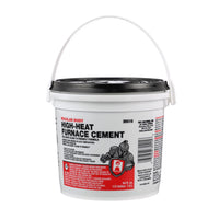 Hercules High Heat Non-Porous Regular Body Furnace and Stove Cement 1/2 gal.