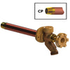 Woodford Model 17 1/2 in. MIP in. X 1/2 in. Sweat Anti-Siphon Brass Freezeless Wall Faucet