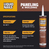Liquid Nails Paneling & Molding High Strength Paste Adhesive 10 oz. (Pack of 12)