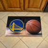 NBA - Golden State Warriors Rubber Scraper Door Mat
