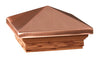 Deckorators 3.5 in. H X 6 in. W Copper Wood Post Cap (Pack of 6).