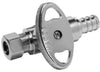 SharkBite 1/2 in. Crimp X 3/8 in. PEX Brass Straight Valve