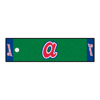 MLB - Atlanta Braves Retro Collection Putting Green Mat - 1.5ft. x 6ft. - (1974)