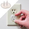 Dreambaby Clear Plastic Outlet Safety Plugs 24 pk