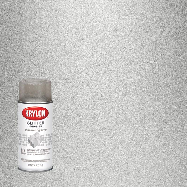 Krylon Glitter Blast Spray Paint - Cherry Bomb, 5.75 oz can