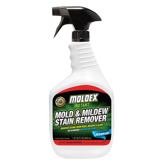 Moldex Mold and Mildew Stain Remover 32 oz (Pack of 6).