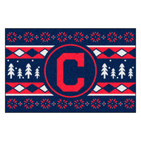 MLB - Cleveland Indians Holiday Sweater Rug - 19in. x 30in.