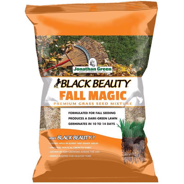 Jonathan Green Black Beauty Fall Magic All Grasses Sun or Shade Grass Seed 25 lb - Open Box