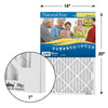 AAF Flanders NaturalAire 14 in. W x 20 in. H x 1 in. D Polyester Synthetic Pleated Air Filter (Pack of 12)