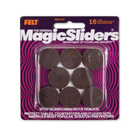 PADS FELT BRN 1" 16PK (Pack of 6)