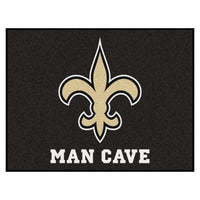 NFL - New Orleans Saints Man Cave Rug - 34 in. x 42.5 in.