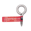 Hampton 9/32 in. Dia. x 2-5/16 in. L Polished Stainless Steel Screw Eye 120 lb. 1 pk (Pack of 20)