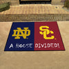 House Divided - Notre Dame / Southern Cal House Divided Rug
