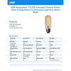 Feit Electric The Original 60 W T12 Vintage Incandescent Bulb E26 (Medium) Soft White 1 pk (Pack of 6)