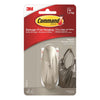 3M Command Medium Plastic Hook 3-1/8 in. L 1 pk (Pack of 4)