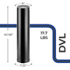 DuraVent 6 in. D X 68 in. L Galvanized Steel Double Wall Stove Pipe