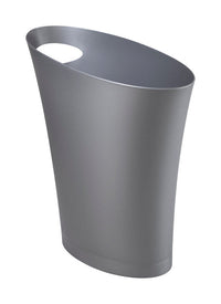 Umbra 2 gal. Silver Skinny Wastebasket (Pack of 6)