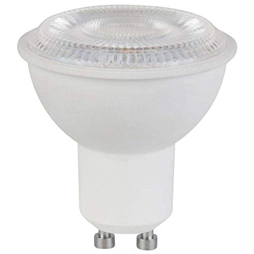 Satco 6.5W; LED MR16; 3000K; apertura del haz de 25 grados; base GU10; 120V