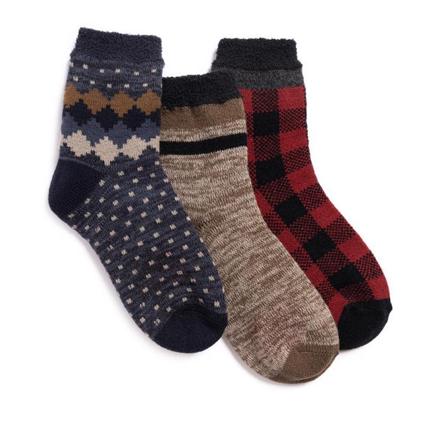 Muk Luks Unisex One Size Fits Most Socks Assorted (Pack of 24)