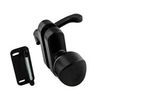 National Hardware Black Zinc Universal Knob Latch 1 pk